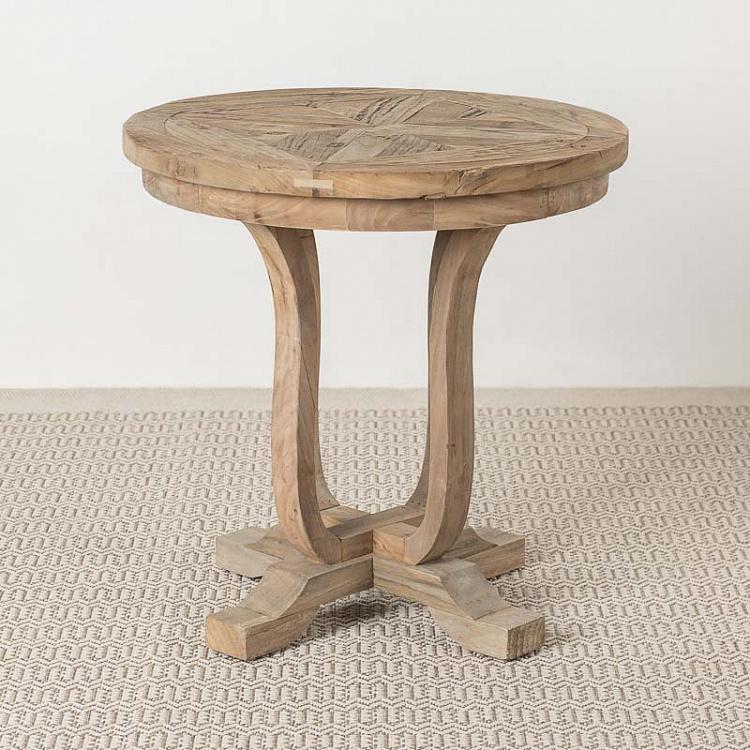 Круглый прикроватный столик Луи Louis Lamp Table Round