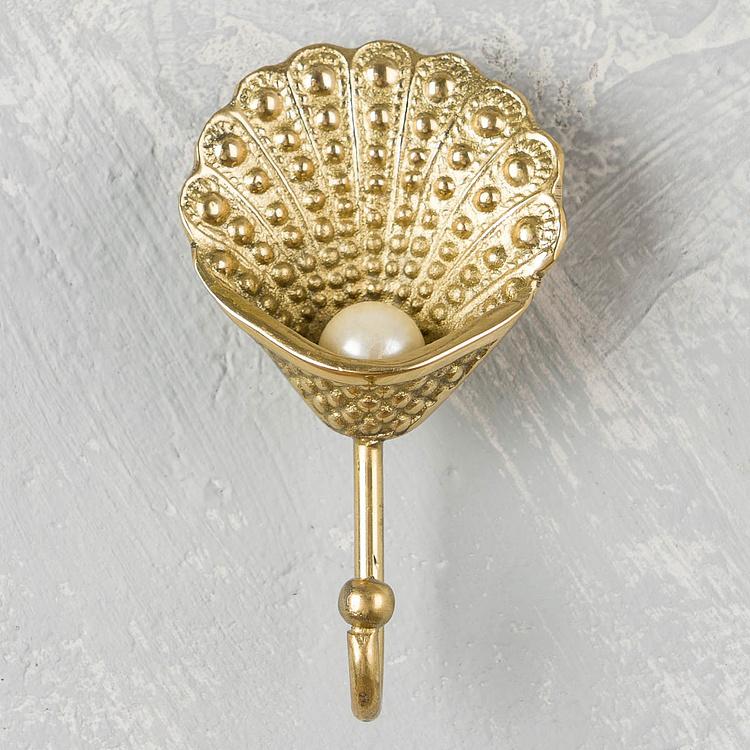 Крючок Ракушка с жемчужиной Shell Hook With Pearl