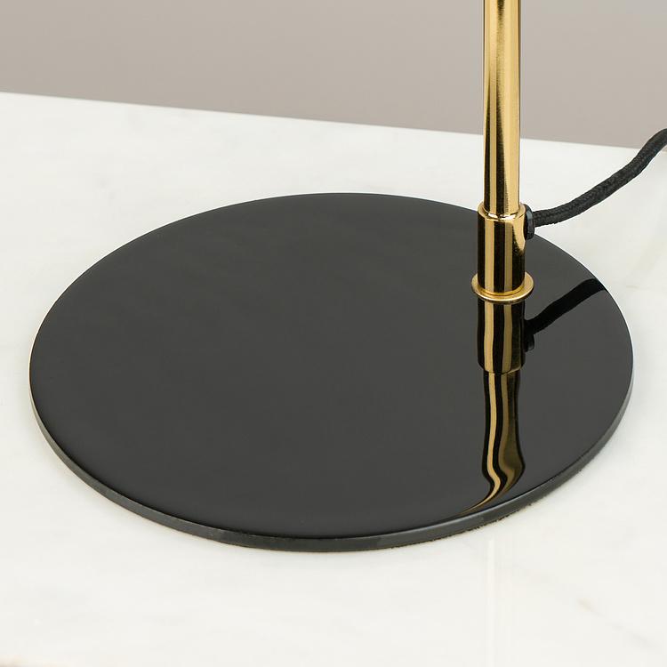 Настольная лампа Энамл Enamel Desk Lamp Black