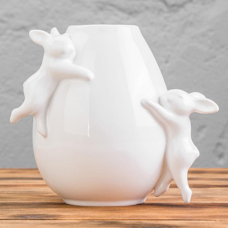 Ваза с кроликами дисконт3 Rabbits Vase discount3