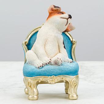 Статуэтка Dog On Armchair - ракурс 2