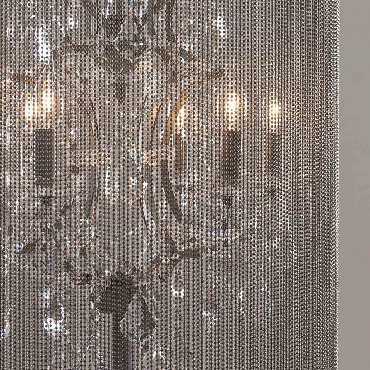 Хрустальный торшер Кольчуга Chainmail Crystal Floor Lamp