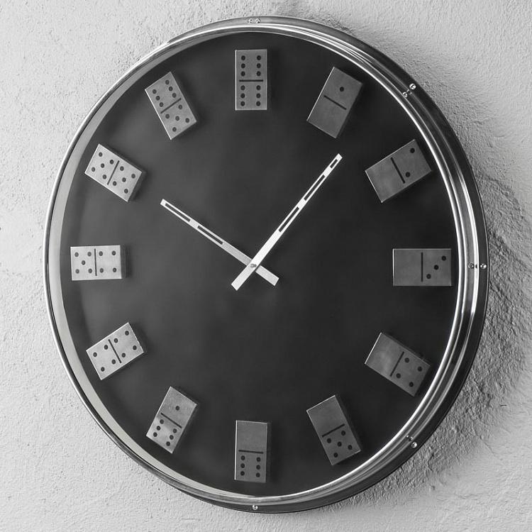Dominos Metal Clock
