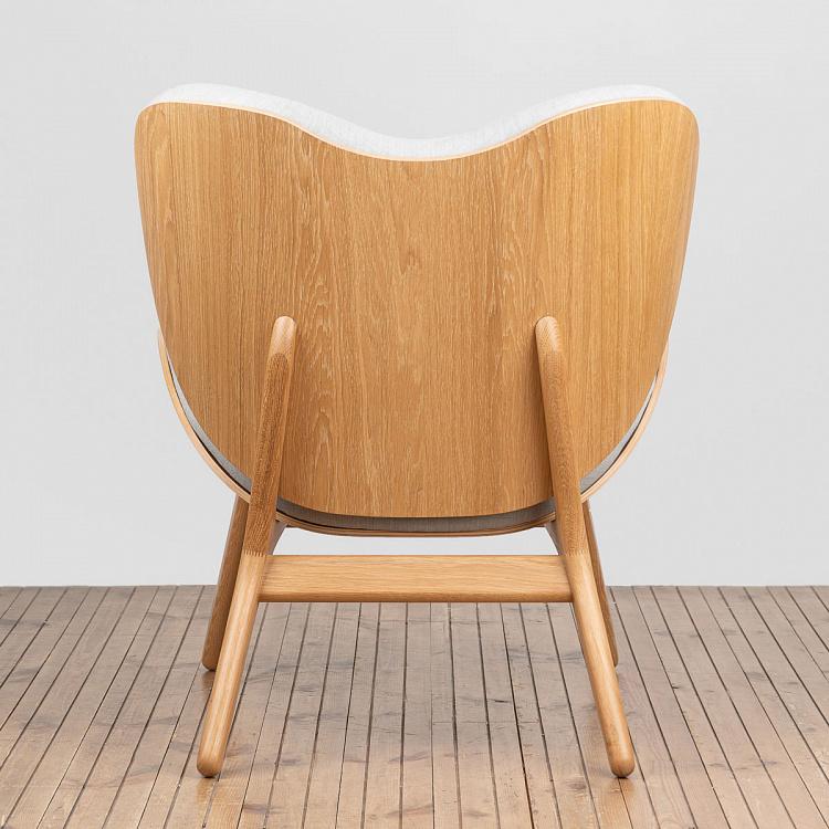 Низкое кресло Разговор, светлые ножки A Conversation Piece Lounge Chair Low, Oak