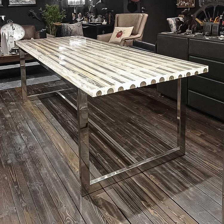 Обеденный стол Стрим F258 Stream Acrylic Dining Table Stream