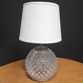 Diamond Tip Clear Table Lamp With Shade discount