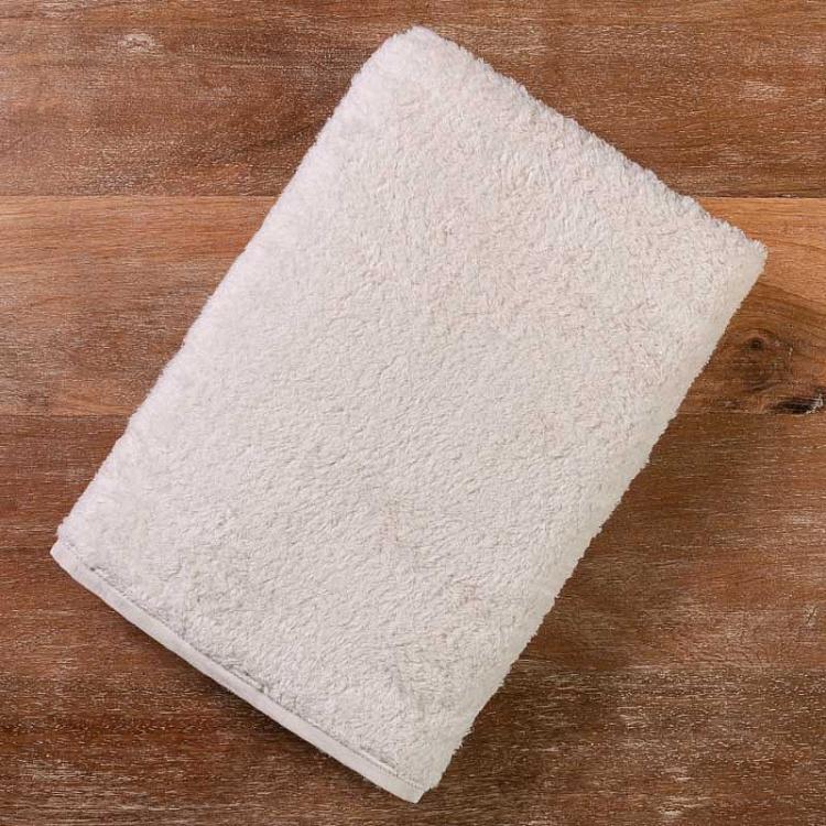 Бежевое махровое банное полотенце Зефир, 70x140 см Super Marshmallow Bath Towel Beige 70x140 cm