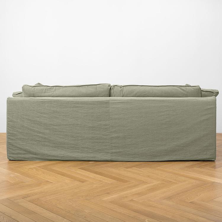 Трёхместный льняной диван Луизиана Louisiana 3 Seater Linen RM