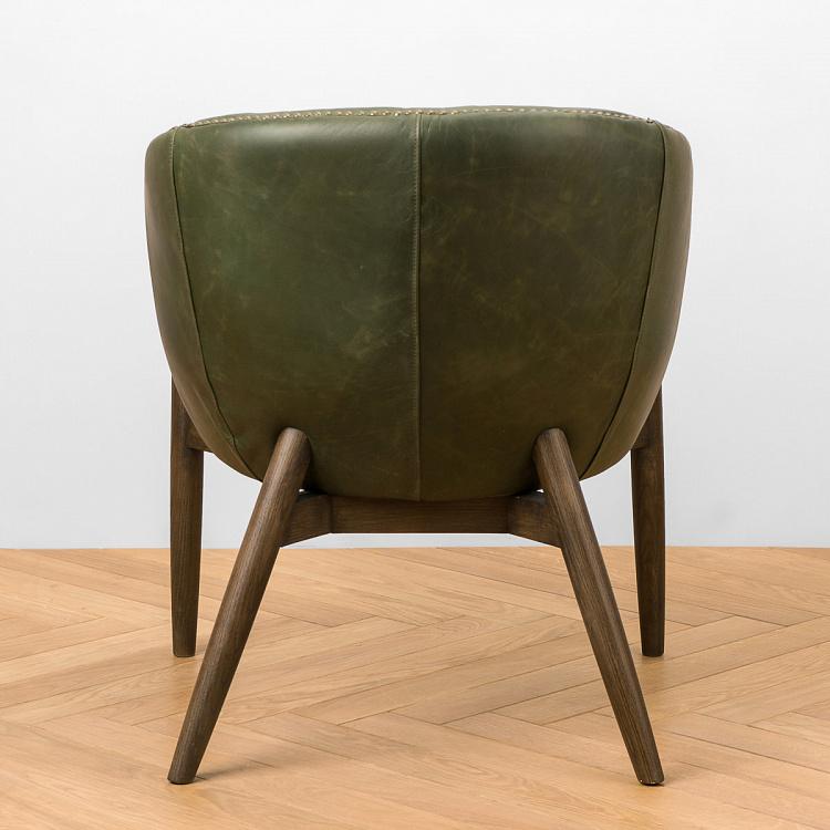 Кресло Жюли, ножки цвета тёмный ясень Julie Armchair, Ash Brown