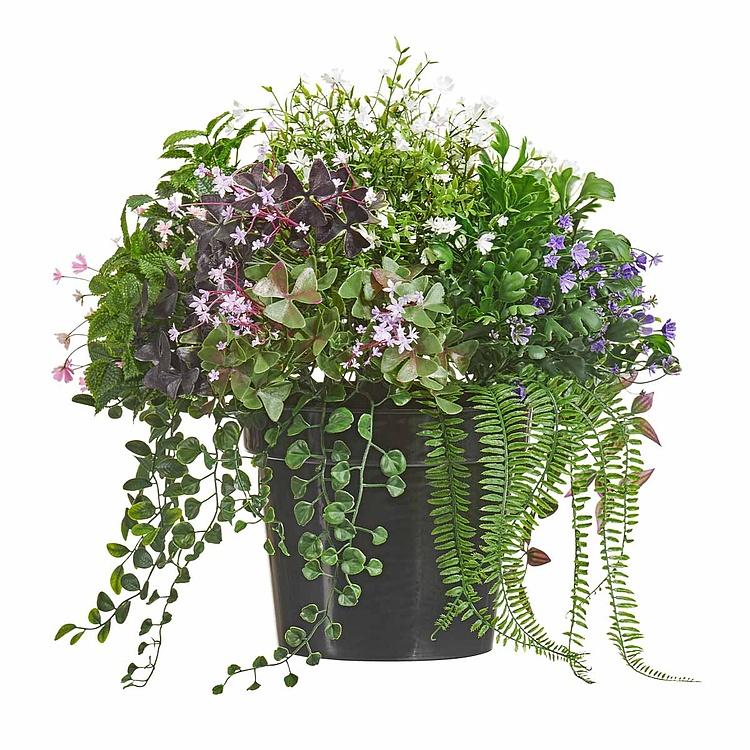 Искусственное растение Flowering Forbs Bush 50 cm