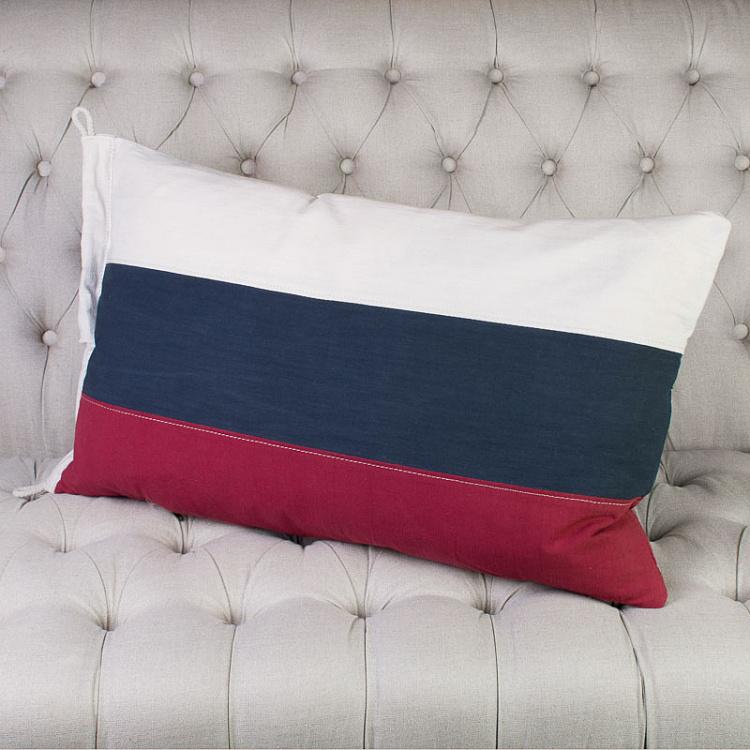 Декоративная подушка с флагом России, S Flag Cushion Russia Small