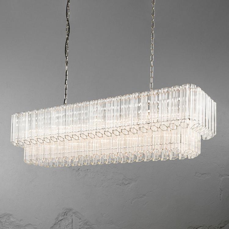 Прямоугольная люстра Виттория Vittoria Rectangular Chandelier