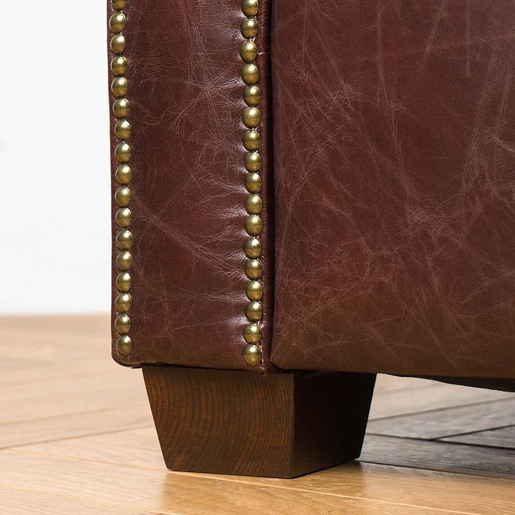 Раскладной двухместный кожаный диван-кровать Виконт Уильям Люкс Viscount William 2 Sleeper Lux Leather