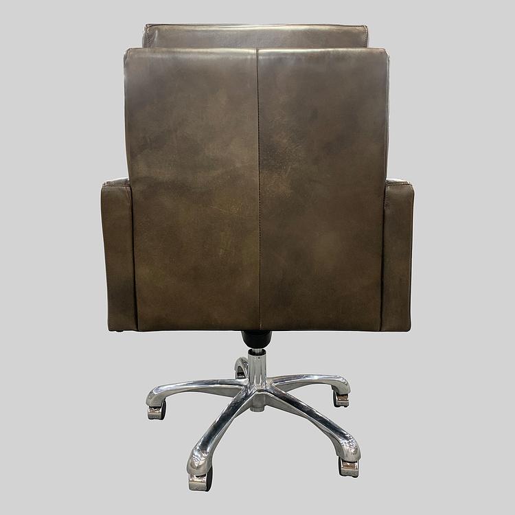 Кресло Hemingway Office Chair RM натуральная кожа Brown Franco - ракурс 5