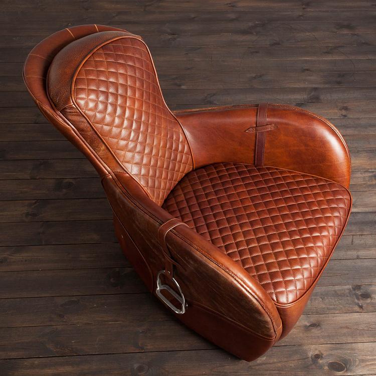 Кресло со стременами Saddle Easy Chair