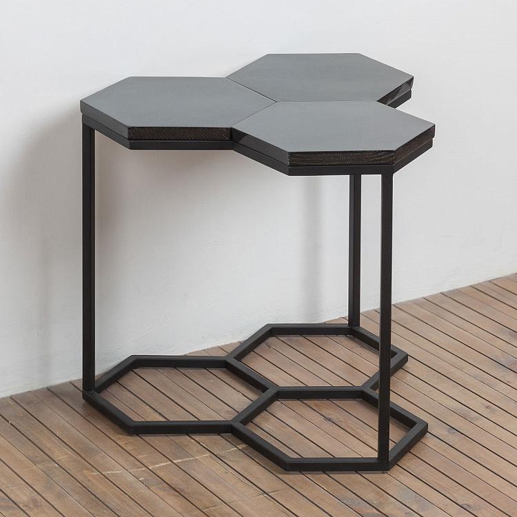 Высокий прикроватный столик Молекула Molecule Side Table High