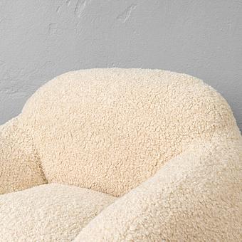 Кресло Snuggy Chair искусственный мех Shearling Natural - ракурс 6