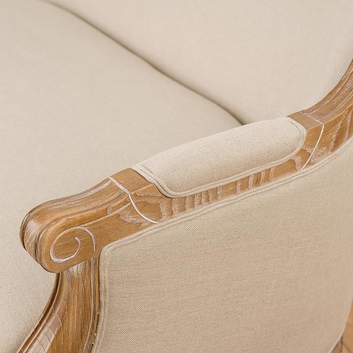 Jean-Paul 2 Seater, Oak Sandwashed