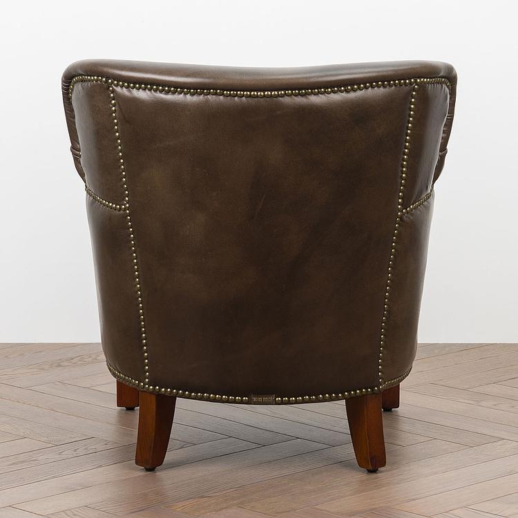 Кресло Academic Chair RM натуральная кожа Antique Master - ракурс 4