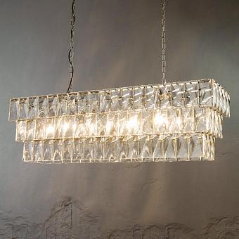 Люстра Amazone Rectangular Chandelier хрустальное стекло Crystal Glass