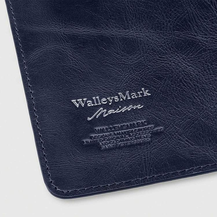 Коврик для стола Karwardine Desk Matt натуральная кожа Blue Stone - ракурс 2