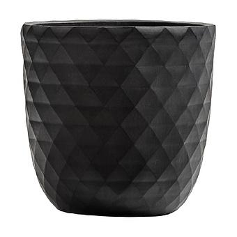 Кашпо Ergo Diamond Bowl Pot Anthracite Large