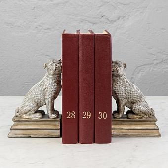 Набор из 2-х держателей для книг Bookends Bulldogs