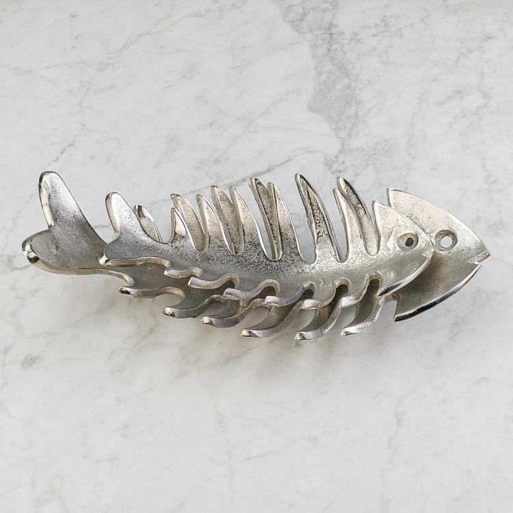 Набор из двух блюд для фруктов Рыбные скелеты Set Of 2 Fruits Baskets Fish Skeleton