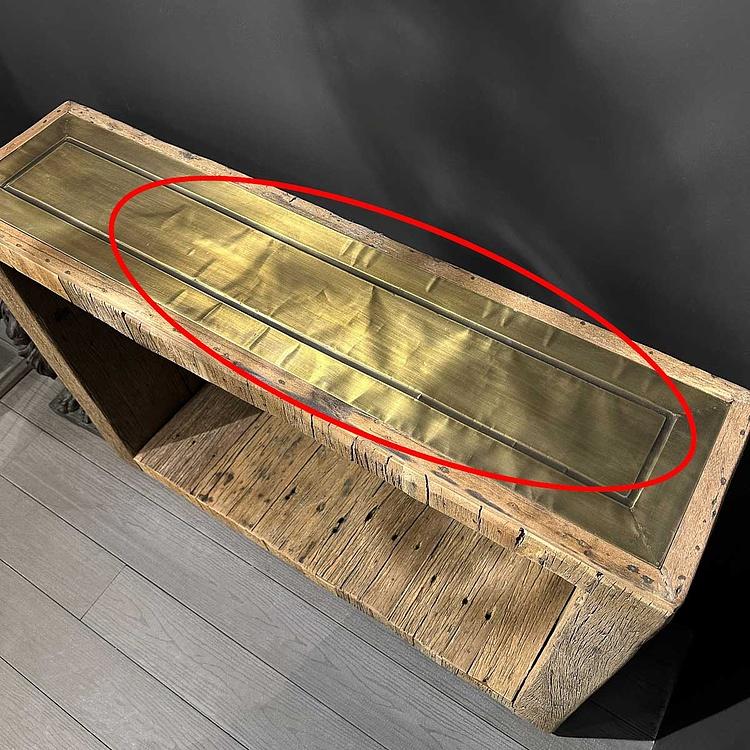 Консольный стол Corpus Console With Brass 1 discount - ракурс 2