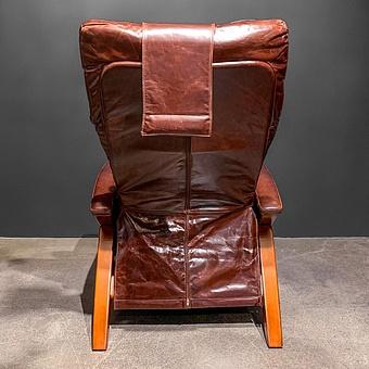 Массажное кресло Cosmic Odyssey Massage Chair натуральная кожа Brown Ogawa