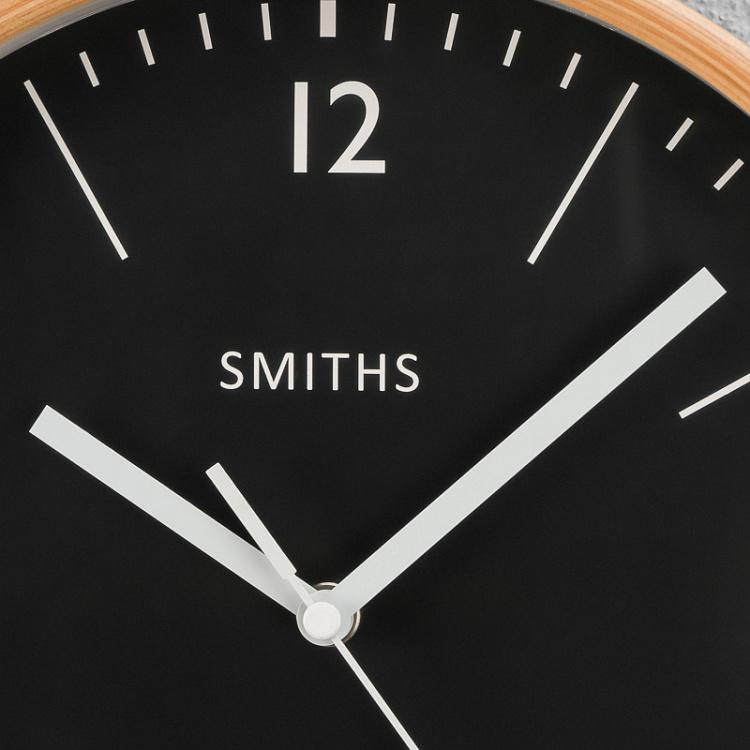 Деревянные настенные часы Смитс Wooden Smiths Wall Clock