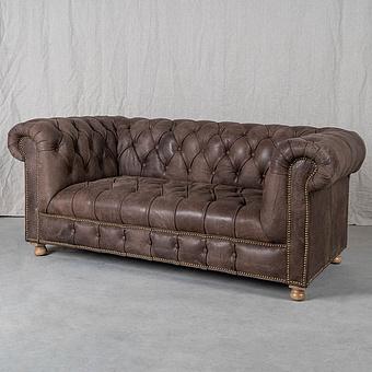 Westminster Button 2 Seater Leather