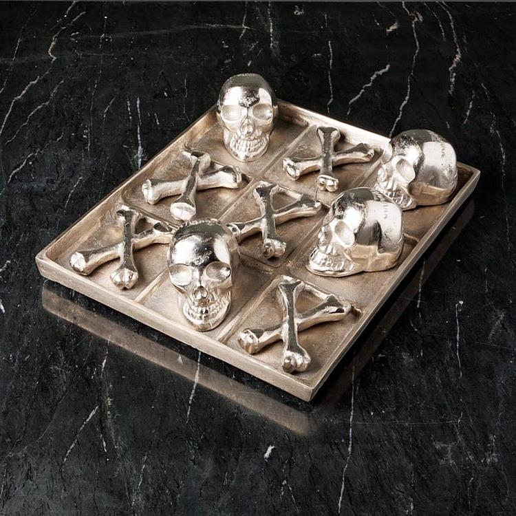 Настольная игра Крестики-нолики с черепами и костями Skull Tic Tac Toe