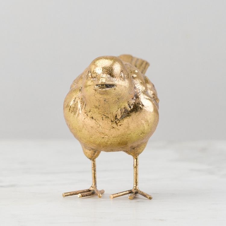Статуэтка Золотая птица головой вниз Golden Bird Head Down Figurine