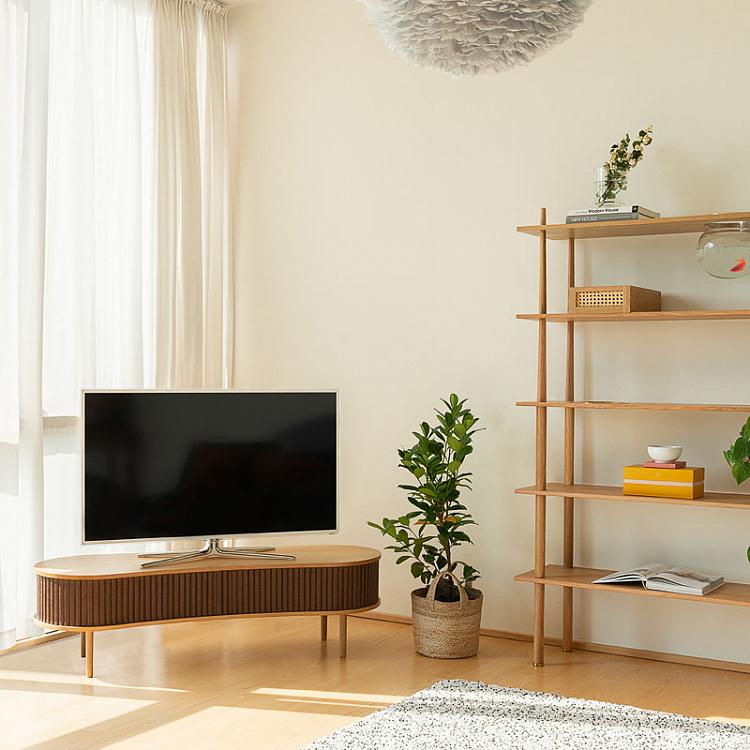 Комод-тумба под телевизор Одейшес, светлый дуб Audacious TV Bench, Oak