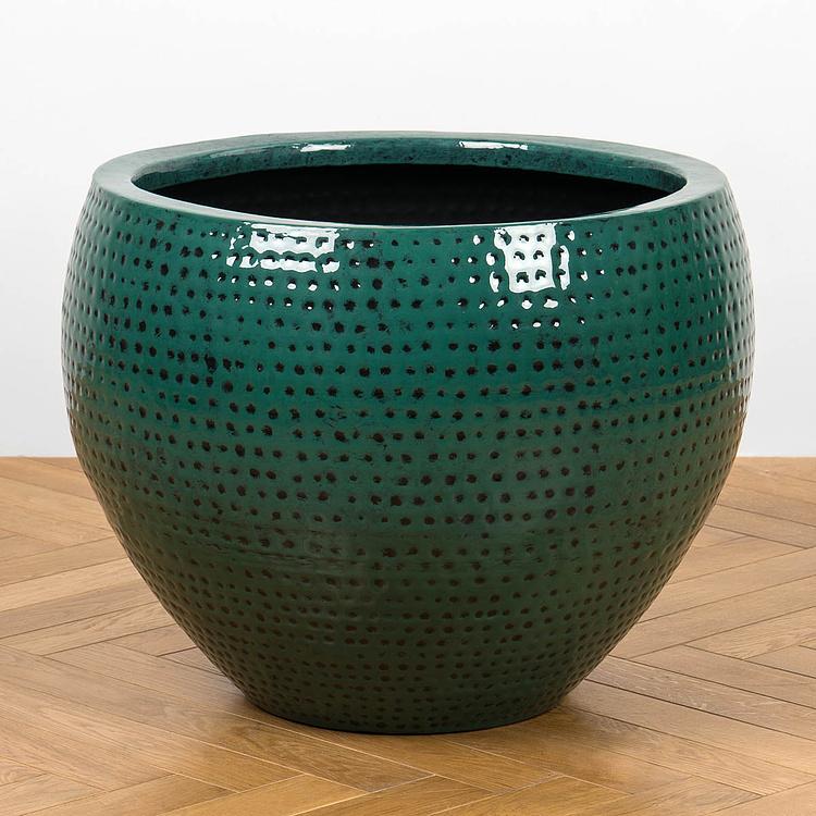 Кашпо Effectory Ron Classic Bowl Pot Jade Large