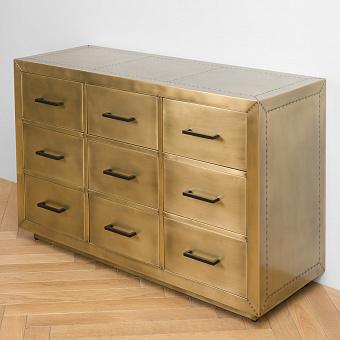 Комод Goa Sideboard RM латунь Vintage Jet Brass