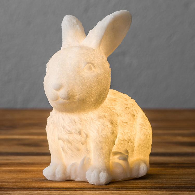 Настольная лампа на батарейках Зайка, S Rabbit Led Lamp On Battery Small