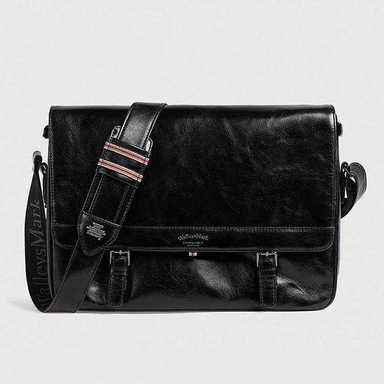 Кожаная мужская сумка Сечел Satchel Messenger Bag