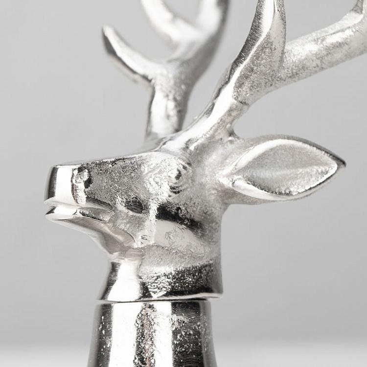Алюминиевая пепельница с оленем Deer Aluminium Nickel Ashtray