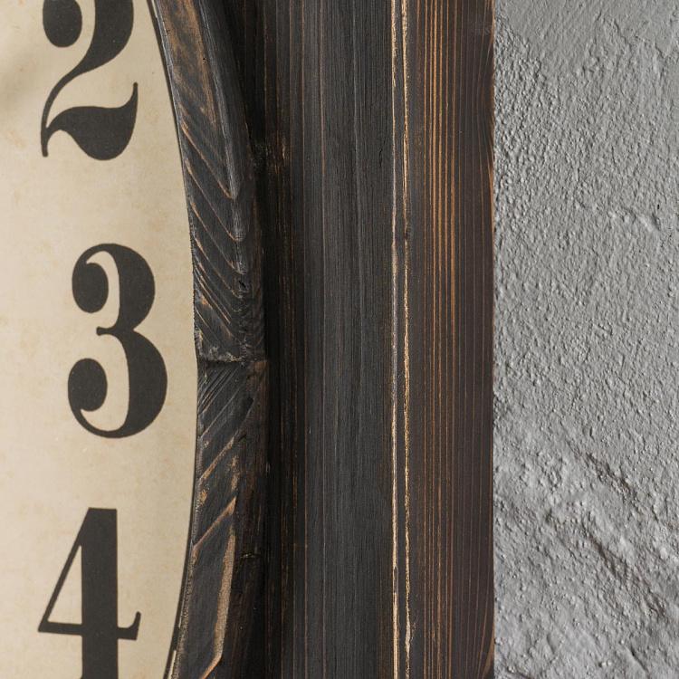 Овальные настенные часы в прямоугольной раме Эпсли Хаус Apsley House Oval Clock In Rectangular Frame