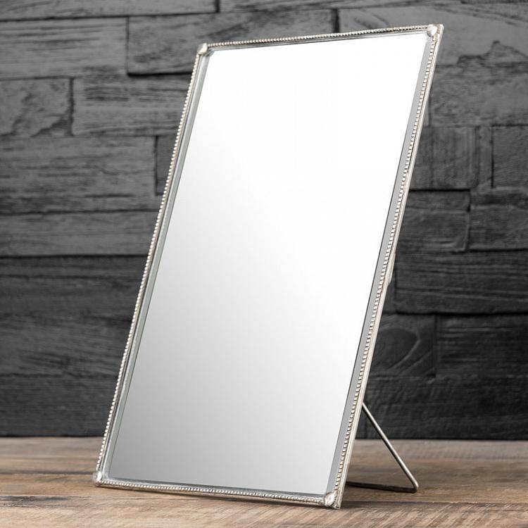 Прямоугольное настольное зеркало Rectangular Mirror Embellished Frame