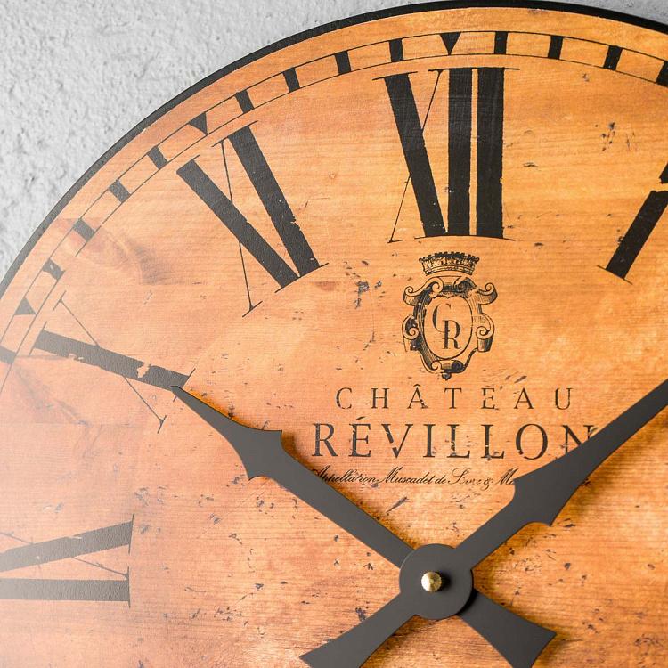 Настенные часы Французское вино Шато French Wine Chateau Wall Clock