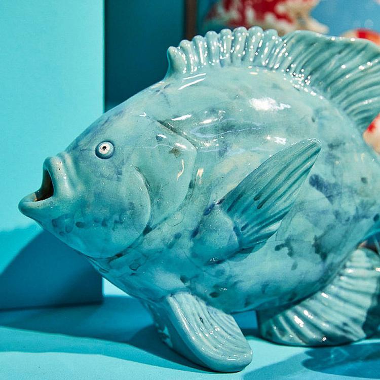 Статуэтка Fish Blue Figurine