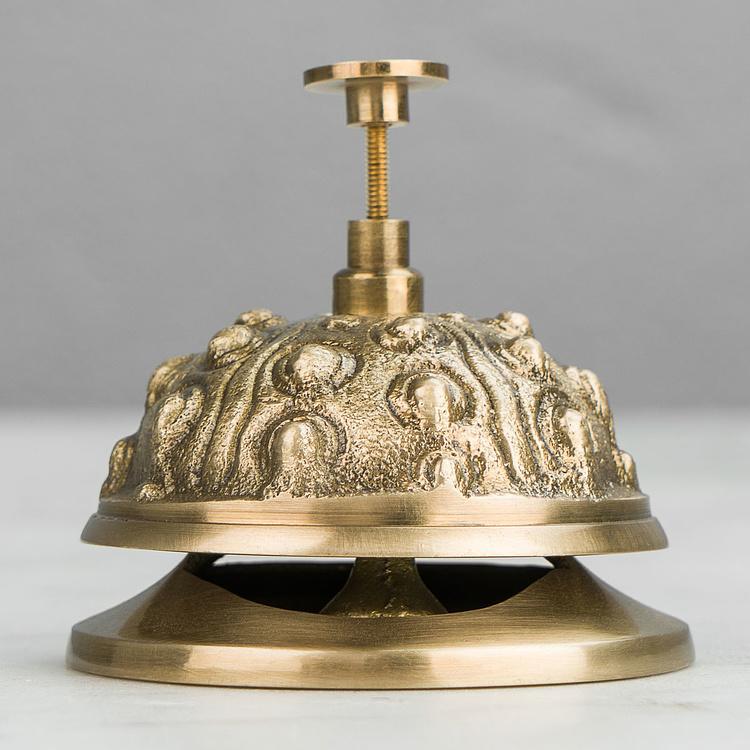Настольный звонок Золотистый морской ёж Urchin Golden Desk Bell