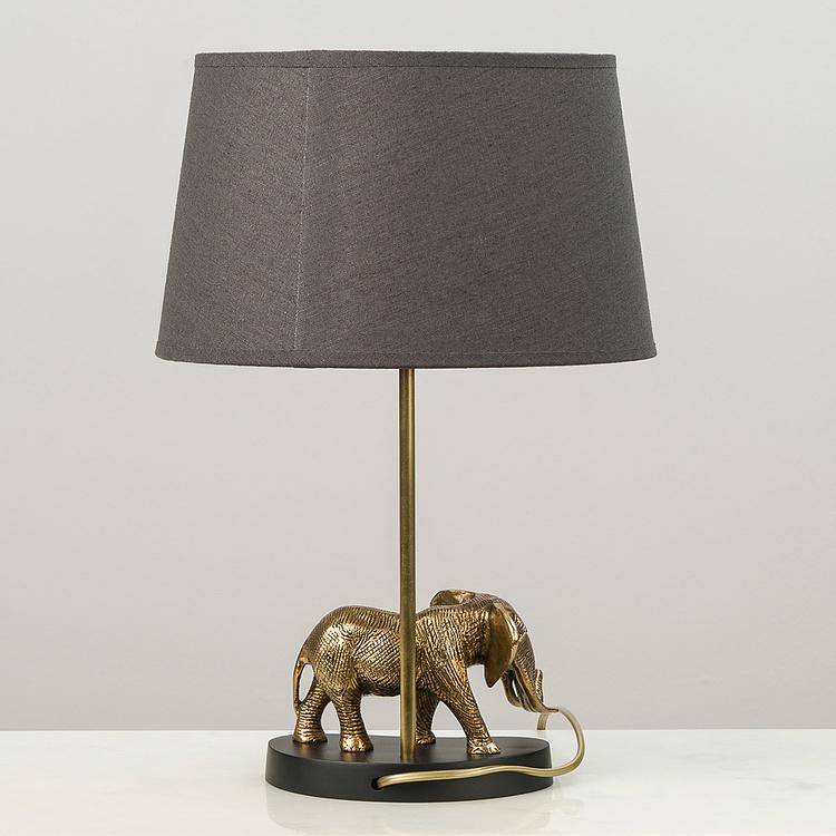 Настольная лампа Золотой слон Golden Elephant Table Lamp