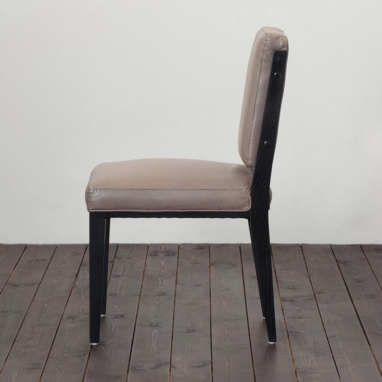 Стул, чёрные ножки 17 Dining Chair, Black Wood