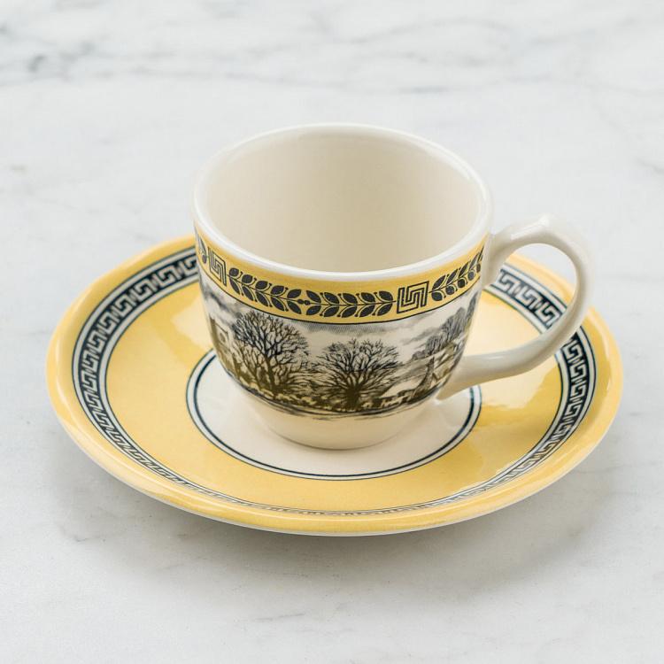 Кофейная пара Безмятежный Halcyon Coffee Cup And Saucer