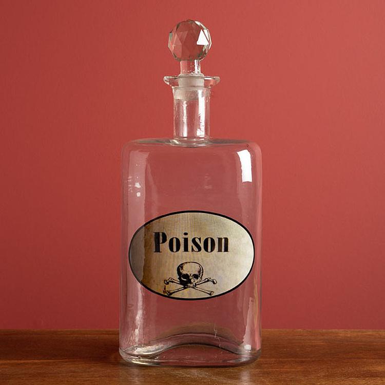 Бутылка с крышкой Яд Poison Bottle With Stopper