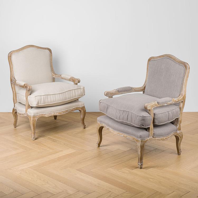 Кресло Мари, песочные ножки Marie Armchair, Oak Sandwashed